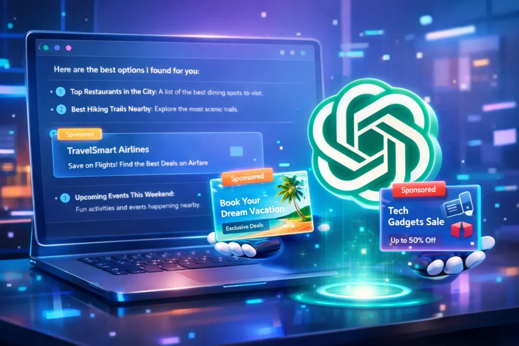 Ads in ChatGPT Results