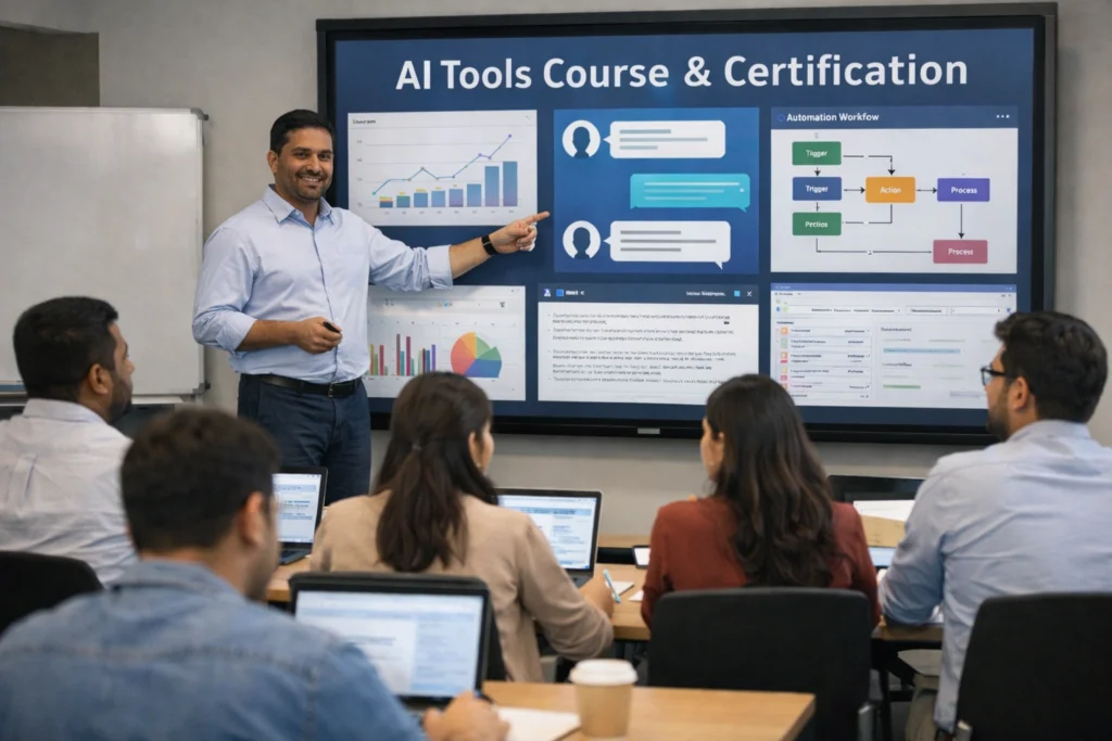 Live AI Tools Course & Certification in 2026